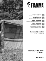 Fiamma Privacy Room Light Awning Enclosure Benutzerhandbuch