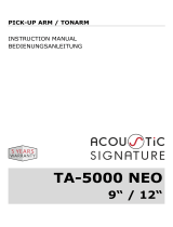 Acoustic Signature TA-5000 Neo Tonearm Audio Emotion Benutzerhandbuch