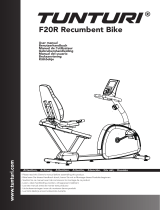 Tunturi F20R Recumbent Bike Competence Benutzerhandbuch