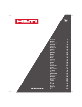 Hilti TE DRS­6-A Dust Removal System Benutzerhandbuch