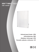 Emerio CBC-124348.1 Infrared Panel Heater Benutzerhandbuch
