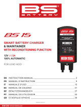 BS BATTERY BS15 Smart Battery Charger Bedienungsanleitung