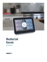 Davis Instruments6313 Benutzerhandbuch für die WeatherLink-Konsole