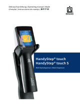 Brand HandyStep touch S Multi Dispenser Benutzerhandbuch