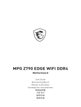 MSI MGP Z790 EDGE WIFI DDR4 Motherboard Benutzerhandbuch