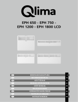 QLIMA EPH1800LCD Benutzerhandbuch