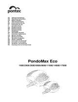 Pontec 2500 PondoMax Eco Pond Pump Benutzerhandbuch