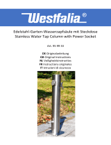 Westfalia 95 99 33 Stainless Water Tap Column Benutzerhandbuch