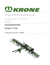 Krone BA Vendro T 1120 (KW203-25) Bedienungsanleitung