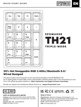 EPOMAKER Th21 Triple-Mode Numpad Benutzerhandbuch