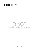 EDIFIER R19BT Multimedia Speaker Benutzerhandbuch