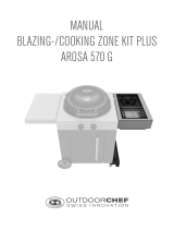 OUTDOORCHEF AROSA 570 G Gas Kettle Barbecue Benutzerhandbuch