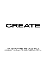 Create THERA STYLANCE PRO Automatic Espresso Coffee Machine Bedienungsanleitung