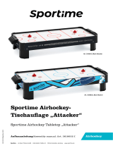 Sportime Airhockey-Tischauflage "Attacker" Benutzerhandbuch
