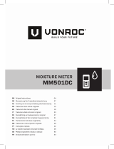 Vonroc MM501DC Moisture Meter Benutzerhandbuch