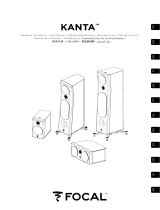 Focal Kanta No2 Loudspeakers Benutzerhandbuch