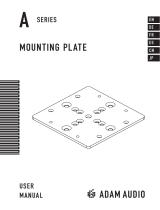 Adam Mounting plate Benutzerhandbuch