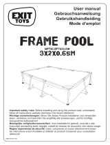 EXIT Toys 38582978 Ground Swimming Pool Benutzerhandbuch