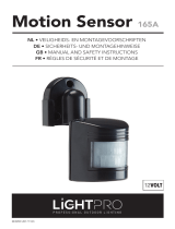LightPro 165A 12V Motion Sensor Benutzerhandbuch