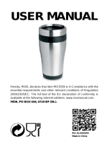 MOB MO3559 RAM Stainless steel cup 455 ml Benutzerhandbuch