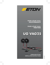 Eton UG VAG25 Plug and Play V.A.G. Tweeters Benutzerhandbuch