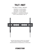 Fonestar TILT-46T Tilting TV Wall Mount Benutzerhandbuch