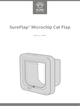 SURE petcare SUR001 SureFlap Microchip Cat Flap Benutzerhandbuch