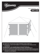 Outsunny 84C-232V01BG Benutzerhandbuch