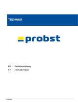 probst TSZ-MAXI Benutzerhandbuch