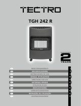 Tectro TGH 242 R Gas Room Heater Benutzerhandbuch
