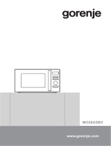 Gorenje MO28A5BH Combined Microwave Oven Benutzerhandbuch