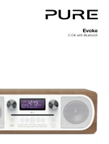 PURE Evoke C-D6 Walnut Stereo All-in-One Music System Benutzerhandbuch