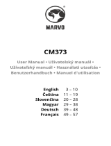 Marvo CM373 Honeycomb Keyboard and Mouse Benutzerhandbuch