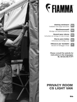 Fiamma Privacy Room CS Light Van Benutzerhandbuch