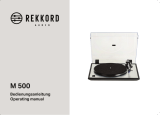 REKKORD M 500 Sub Chassis Turntable Benutzerhandbuch