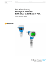 Endres+Hauser BA Micropilot FMR66B PROFINET Bedienungsanleitung