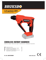 Rusta HDM1053 Cordless Rotary Hammer Benutzerhandbuch