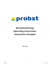 probst AKZ-UNI-H Benutzerhandbuch