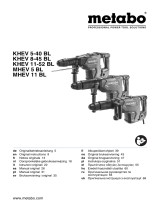 Metabo KHEV 5-40 BL Combi Hammer Benutzerhandbuch