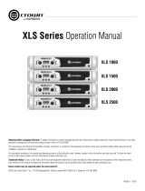 Harman XLS Series Amplifiers Benutzerhandbuch