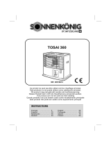Sonnenkönig Tosai 360 Sun King Petroleum Heater Bedienungsanleitung
