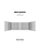 alza power APW-SC2A1D2C200 Solar Charger Benutzerhandbuch