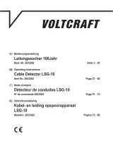 VOLTCRAFT LSG-10 SE Cable Detector Benutzerhandbuch