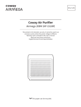 Coway AP-1518R Airmega 200M Air Purifier Benutzerhandbuch