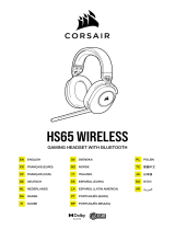Corsair HS65 Wireless Gaming Headset Benutzerhandbuch