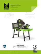Zipper ZI-BES350 Brick Cutting Machine Benutzerhandbuch