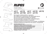 Rupes LE71TE Mini Orbital-Random Orbital Sanders Benutzerhandbuch