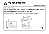 Yard Force LX PS300 300W Portable Power Station Benutzerhandbuch