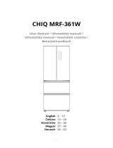 CHiQ MRF-361W American Fridge Benutzerhandbuch