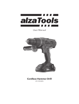 alza ergo AT-CHD20V Cordless Hammer Drill Benutzerhandbuch